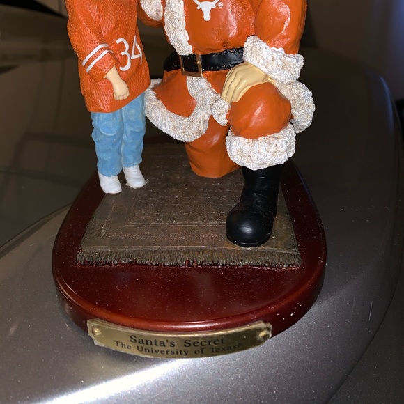 University of Texas Santa figurine